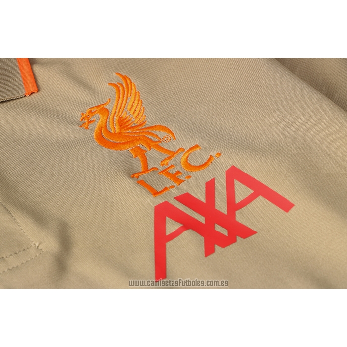 Camiseta Polo del Liverpool 2021-2022 Amarillo